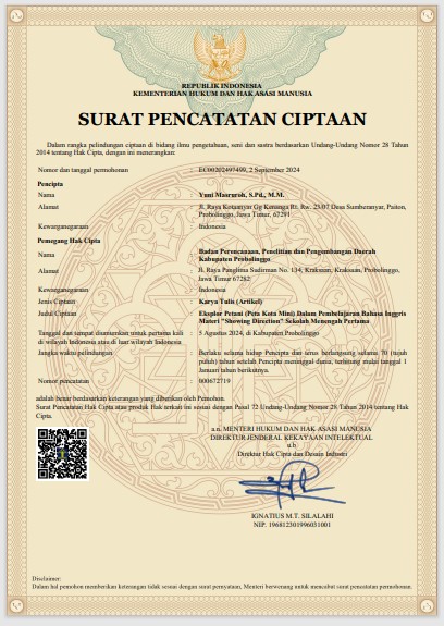 PETANI – Peta Kota Mini untuk Belajar Showing Direction - Image 2