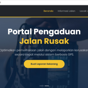 SAE - JAL ( Sistem Aplikasi Elektronik Perbaikan Jalan )